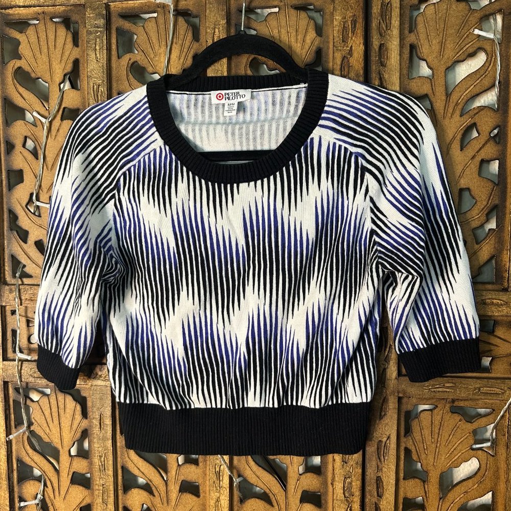 Peter Pilotto for Target cropped sweater
